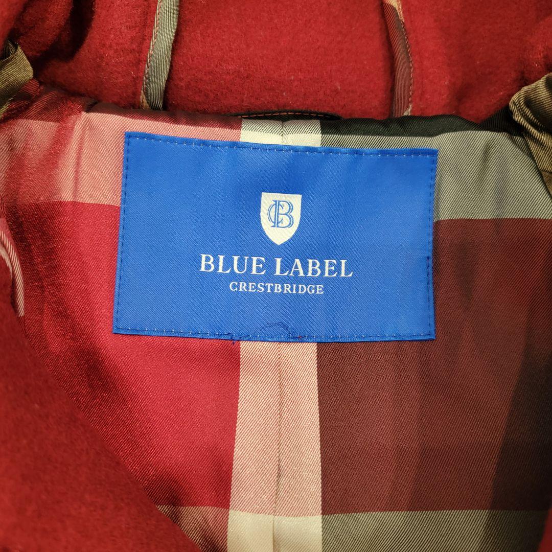 ブルーレーベルクレストブリッジ　ダッフルコート　赤 M