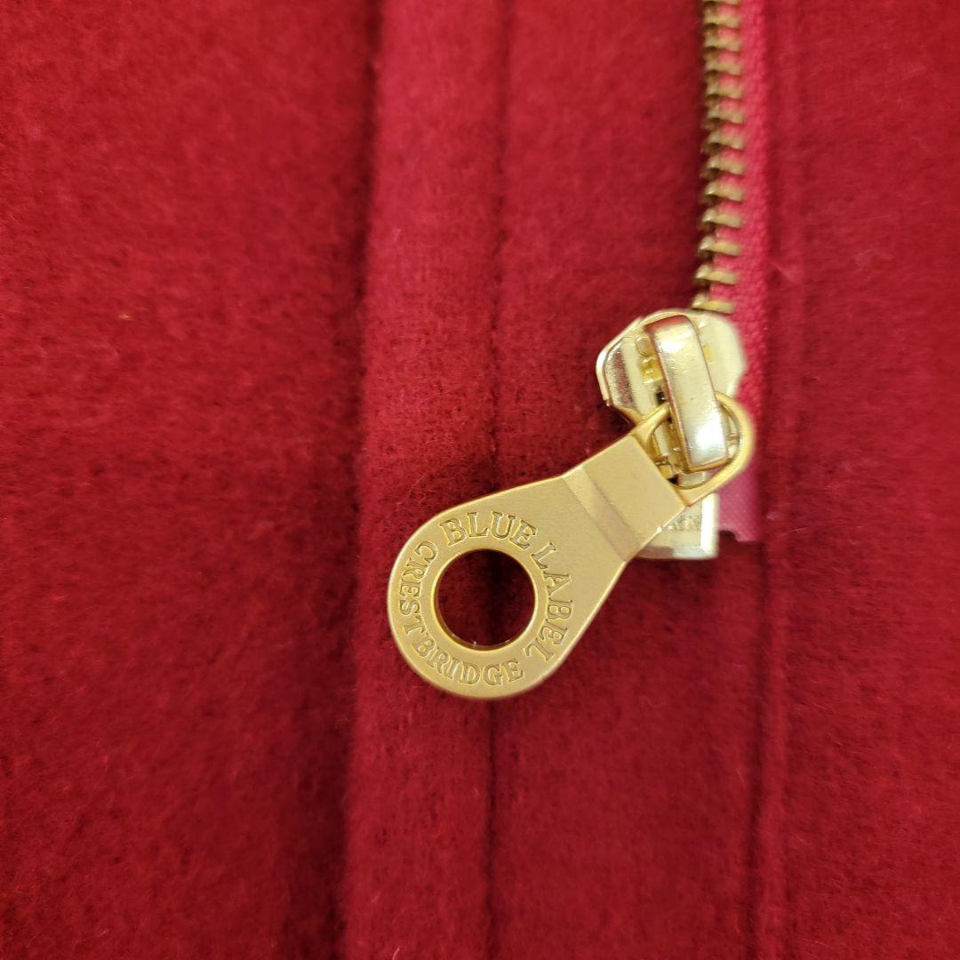 ブルーレーベルクレストブリッジ　ダッフルコート　赤 M