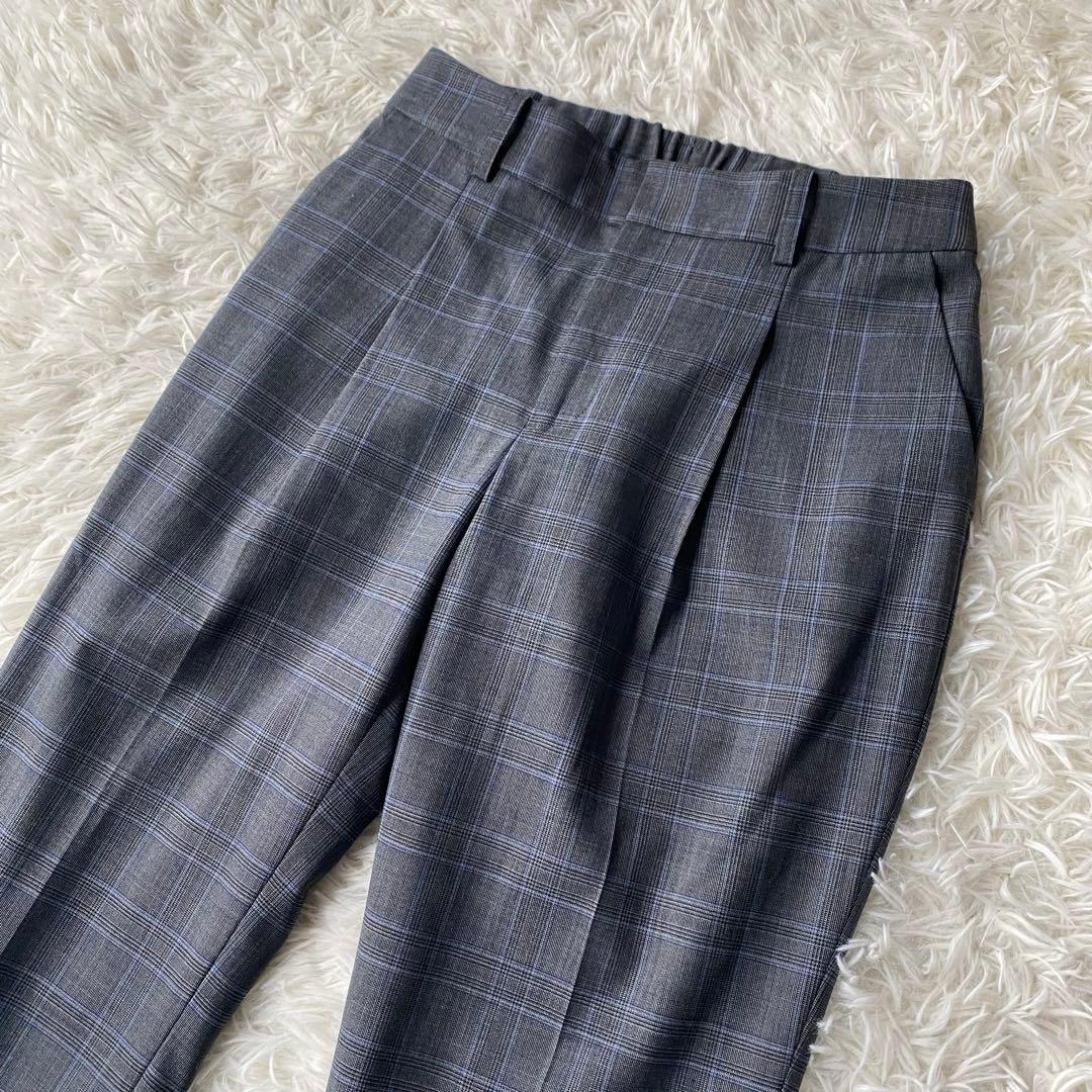 GREEN LABEL RELAXING ノーカラーダブルジャケット スーツ M