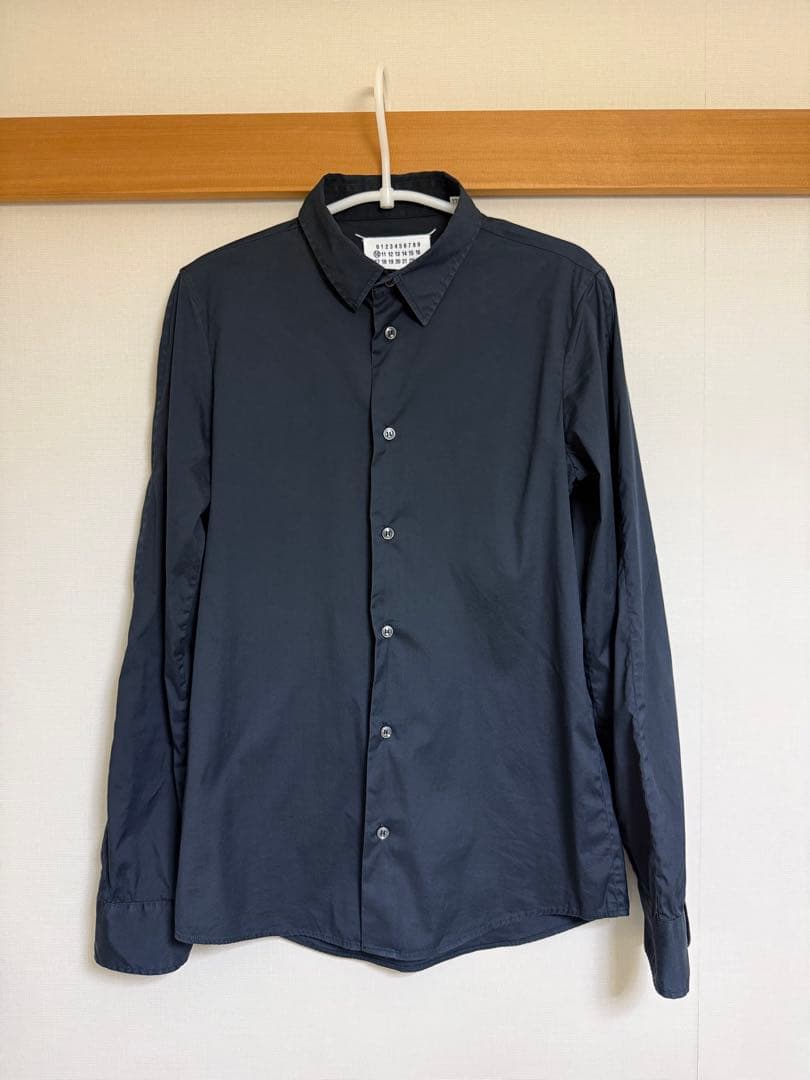 マルタン マルジェラ(Martin Margiela)ネイビーシャツ