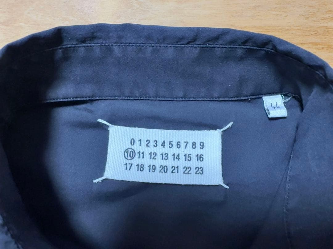 マルタン マルジェラ(Martin Margiela)ネイビーシャツ