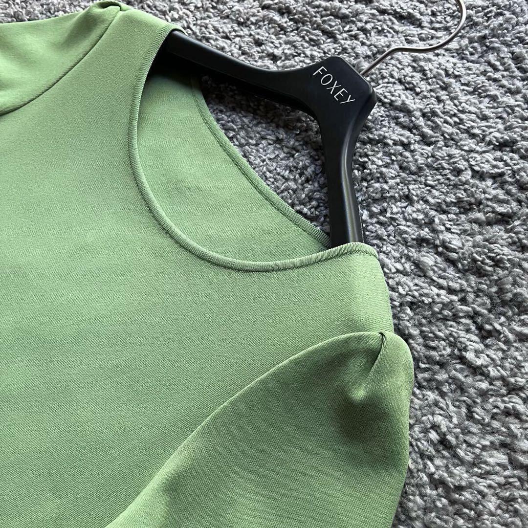 FOXEY 42 ジェイドグリーン Jelly Bean Sweater