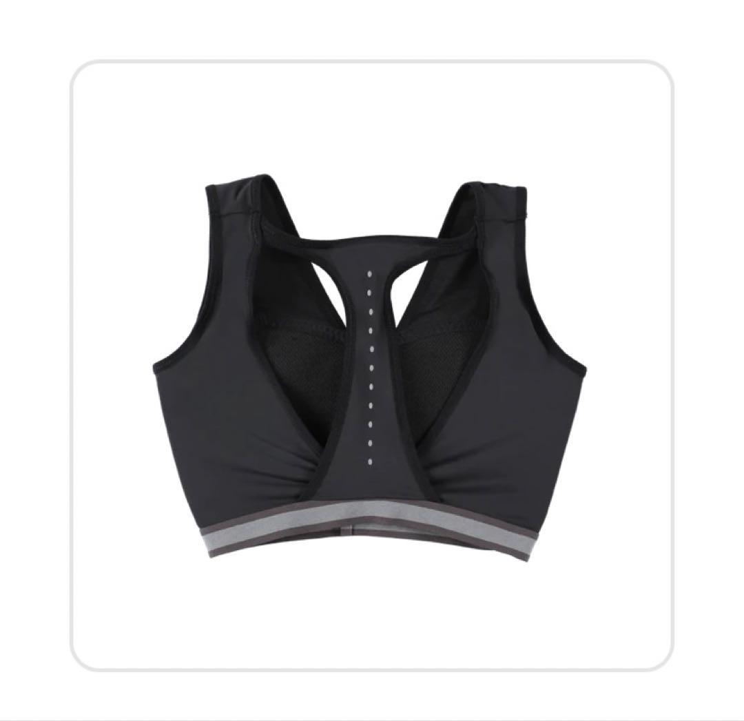 N7 /スポーツブラ / ひなちゃんねる / ブラック