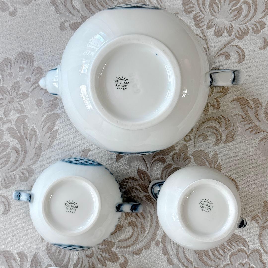 希少❤️未使用❤️ジノリ❤️ミュージオクラシコ　ティーポットセット