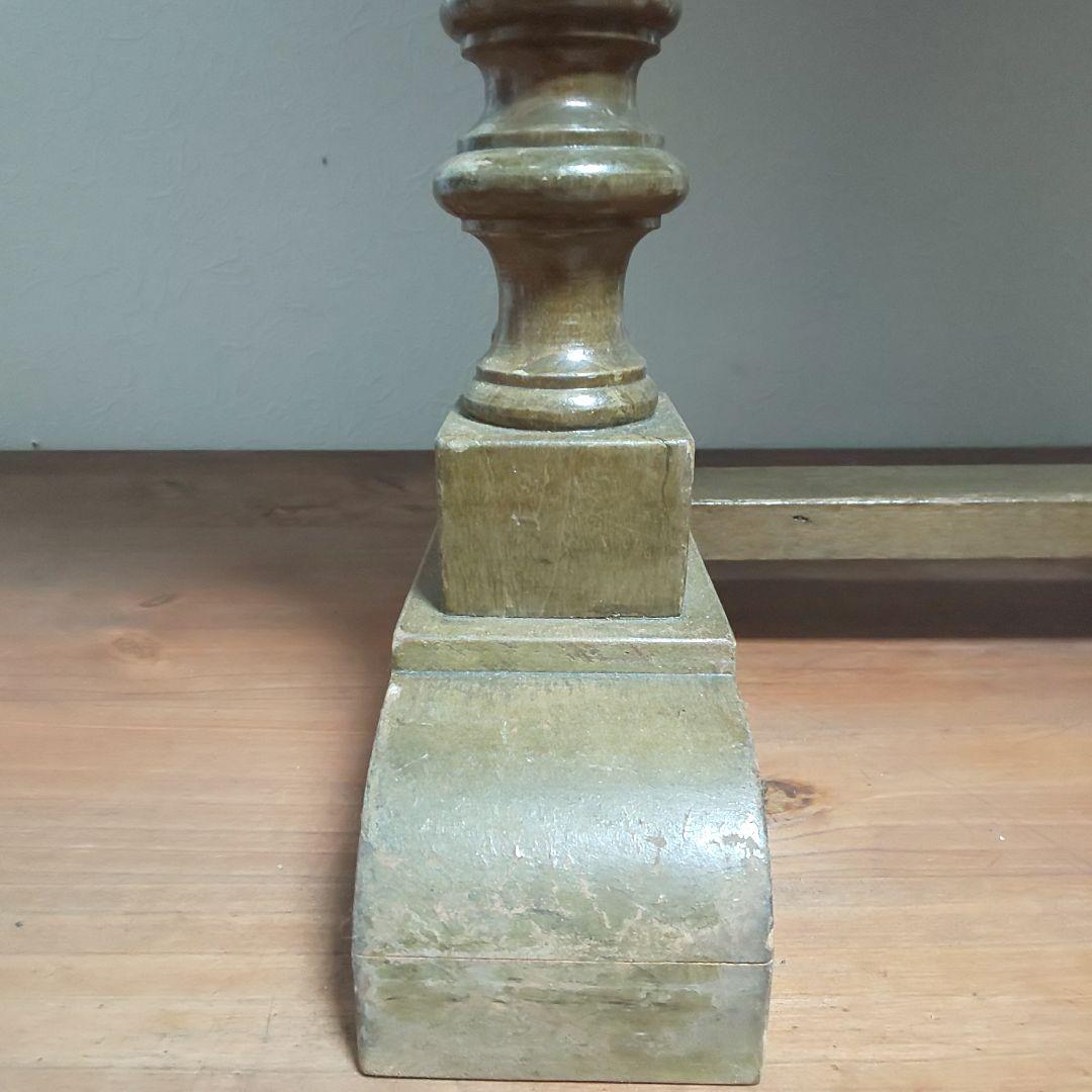 ヴィンテージ 木製 テーブル ラウンドテーブル 店舗什器 ヴィンテージ家具