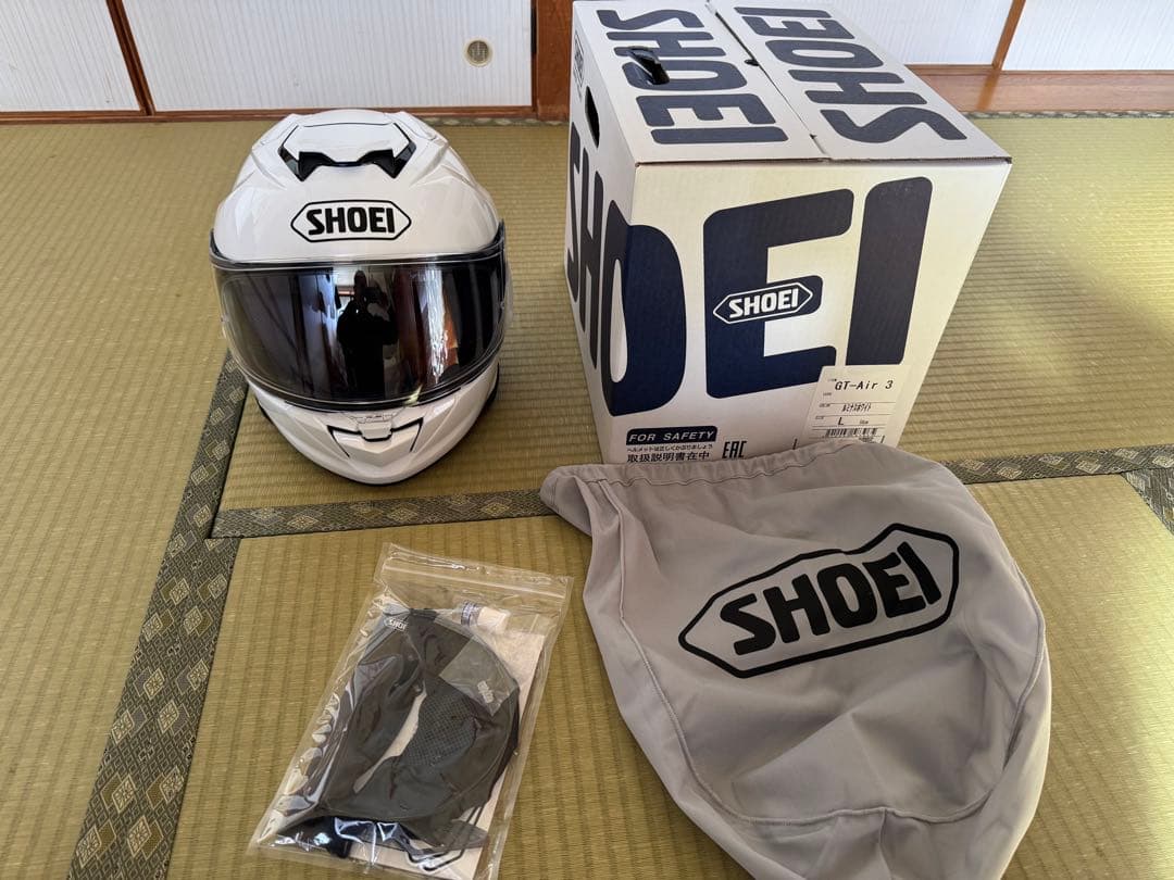 SHOEI フルフェイスヘルメット ホワイトGT-Air3