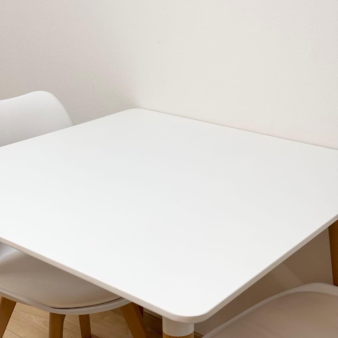 【美品✨】ダイニングテーブルセット（テーブルのみ）2人用 イームズ 80cm