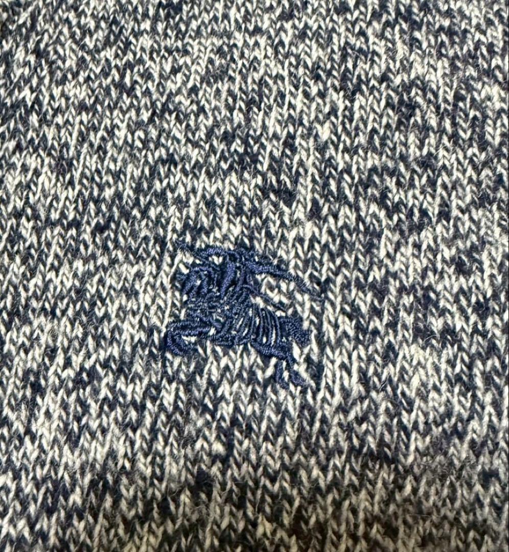 BURBERRY BLACK LABEL ショールカラー　カーディガン　ウールL