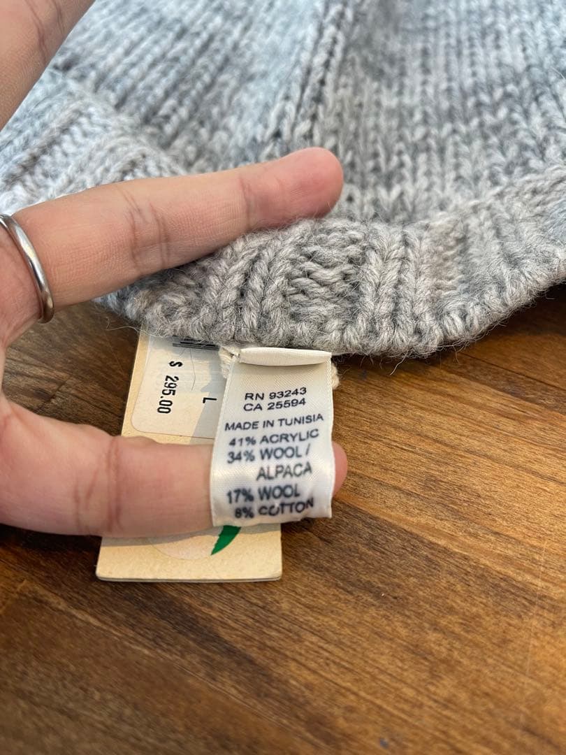 ルタ　ラスト1点　DIESEL（ディーゼル）ニット カーディガンXL