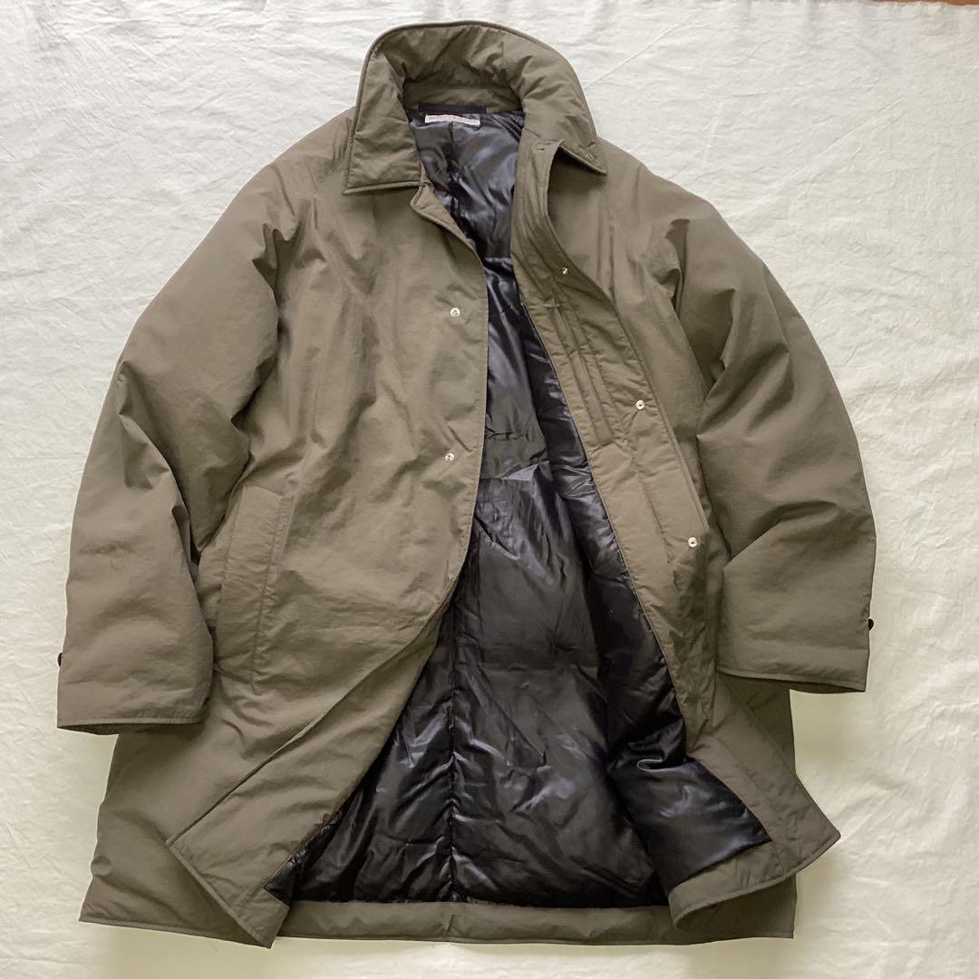 Beauty&Youth ADSバルカラーダウンコート カーキ グレー XL