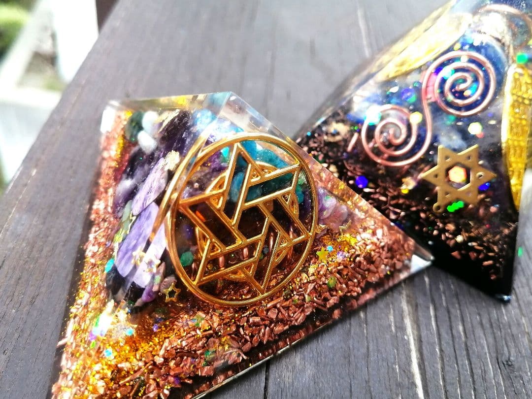 三角錐&四角錐✧ピラミッドのオルゴナイト✧ALL❤りりはさま❤専用です