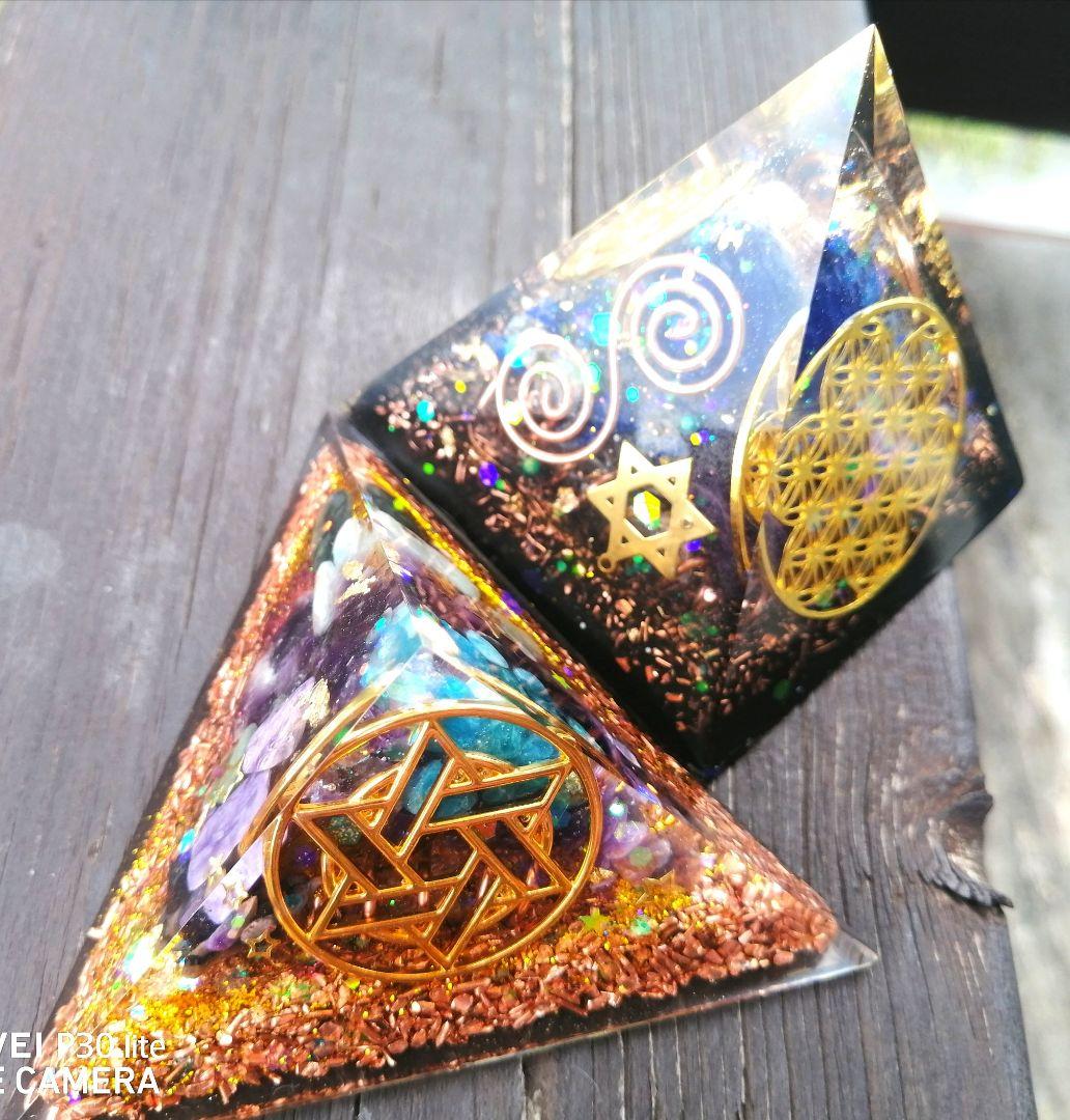 三角錐&四角錐✧ピラミッドのオルゴナイト✧ALL❤りりはさま❤専用です