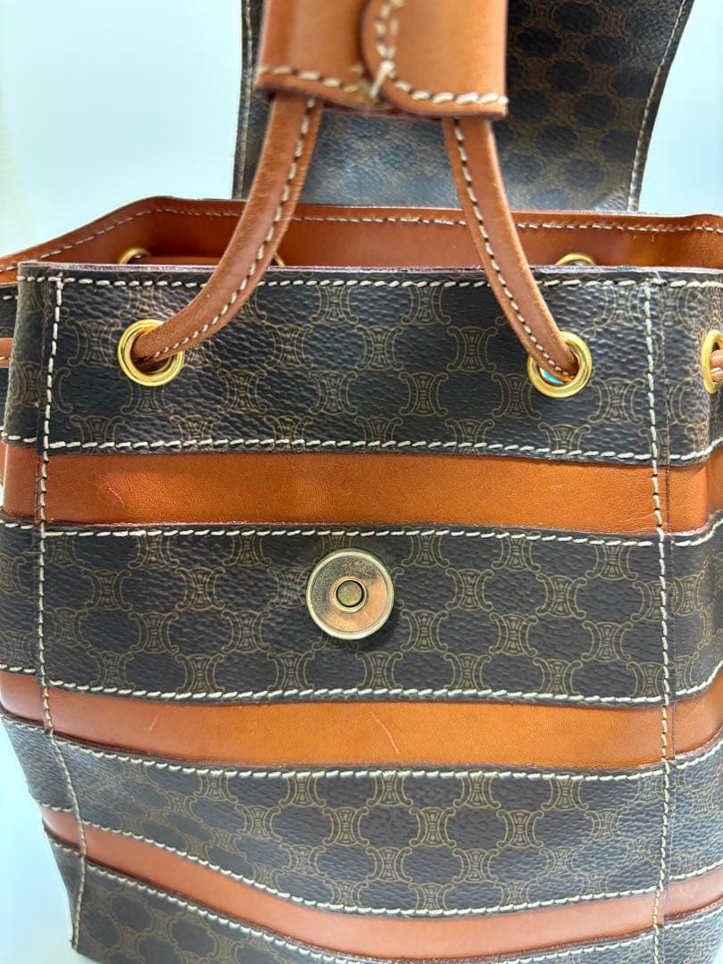 【美品】CELINE セリーヌ　マカダムミニリュック