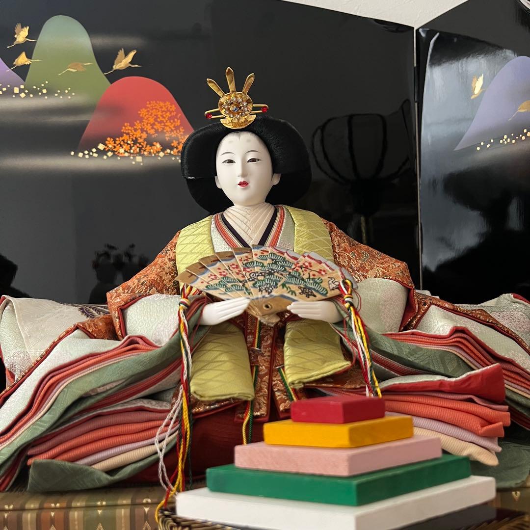 鳳凰雛　雛人形　3段飾り　ひな人形　豪華