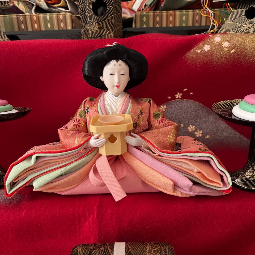 鳳凰雛　雛人形　3段飾り　ひな人形　豪華