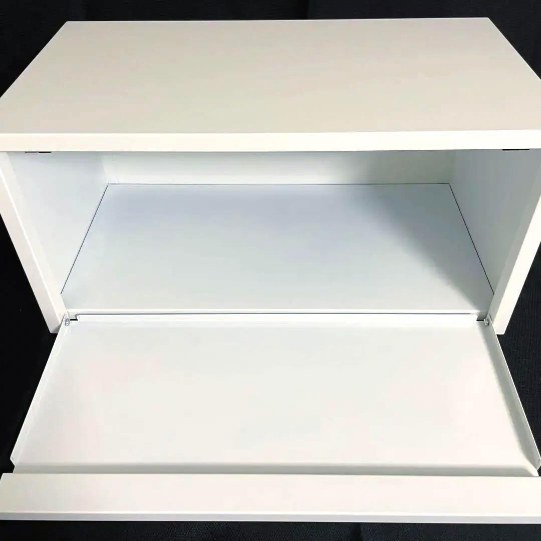 国産トースターラック ホワイトタイプ 奥行25cm