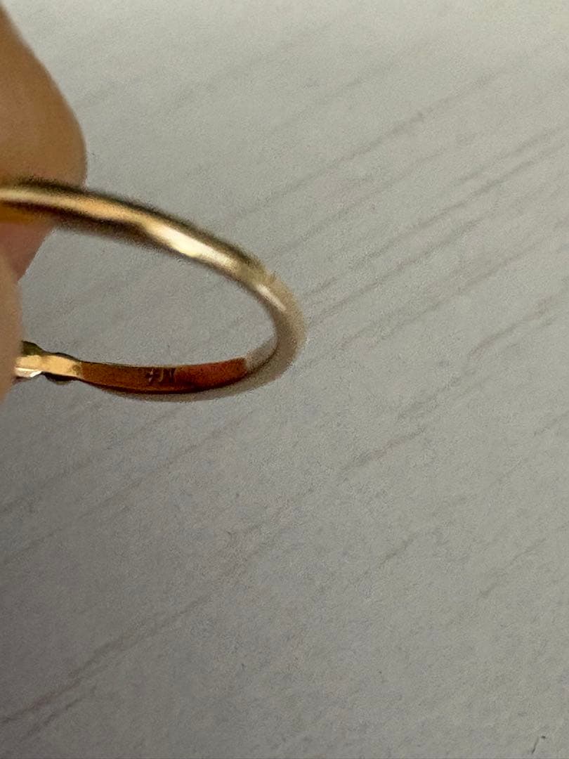 NOJESS　ダイヤモンドピンキーリング