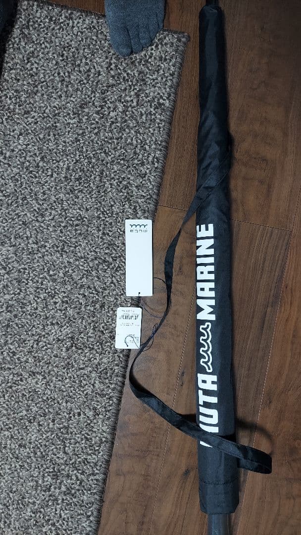 MUTA MARINE 折りたたみ傘 ブラック/ホワイト