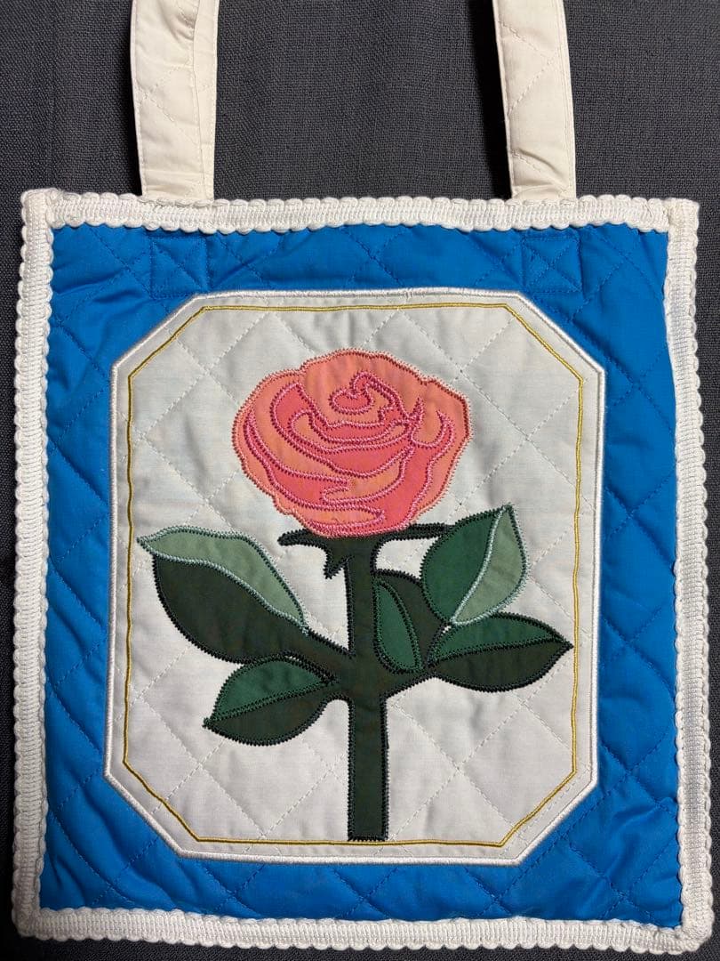 BEAMS RURU MARY'S リバーシブル キルティングバッグ