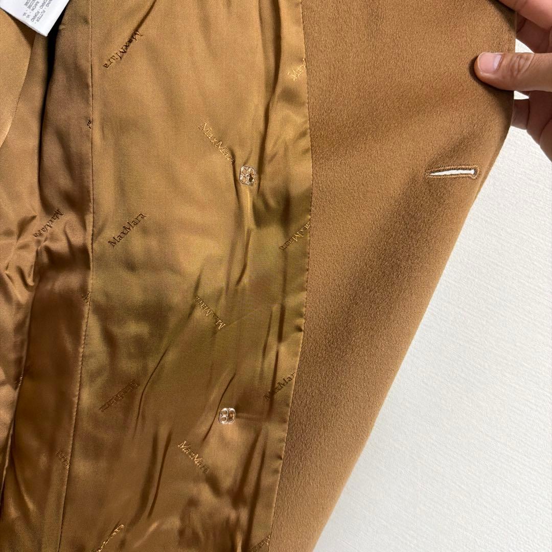 v*a様 MaxMara マックスマーラ 白タグ キャメル ロングコート