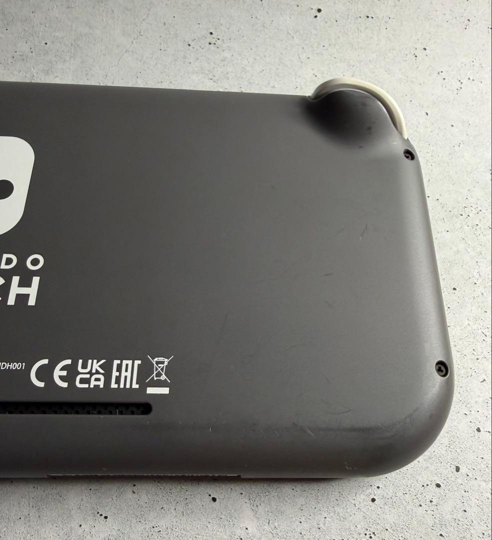 Nintendo Switch Lite グレー 本体 おまけケース付き