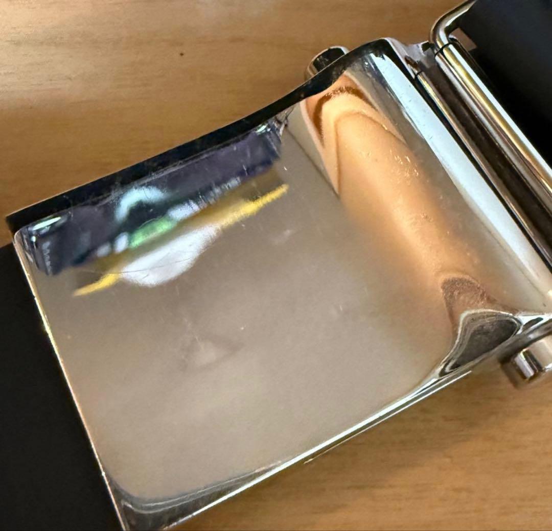 PRADA プラダ ブラック レザー　ベルト ロ　75 80 85 90 95