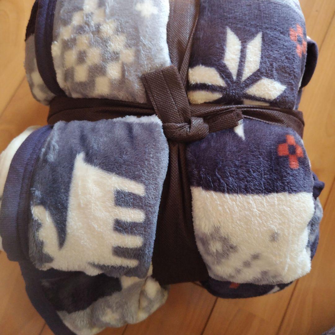 こたつ掛け布団☆中掛け毛布のセット☆長方形