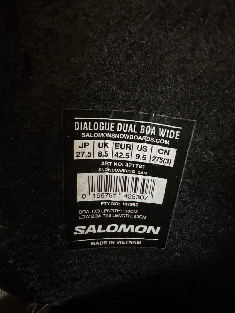 SALOMON Dialogue 24-25モデル　サロモン　ダイアログ