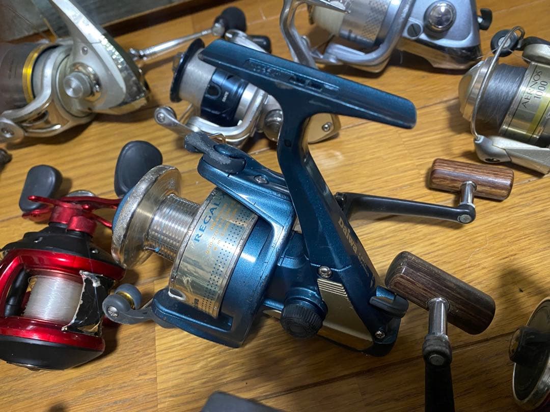 ★スピニング、ベイトリール17台セット　ジャパンオ一ルド