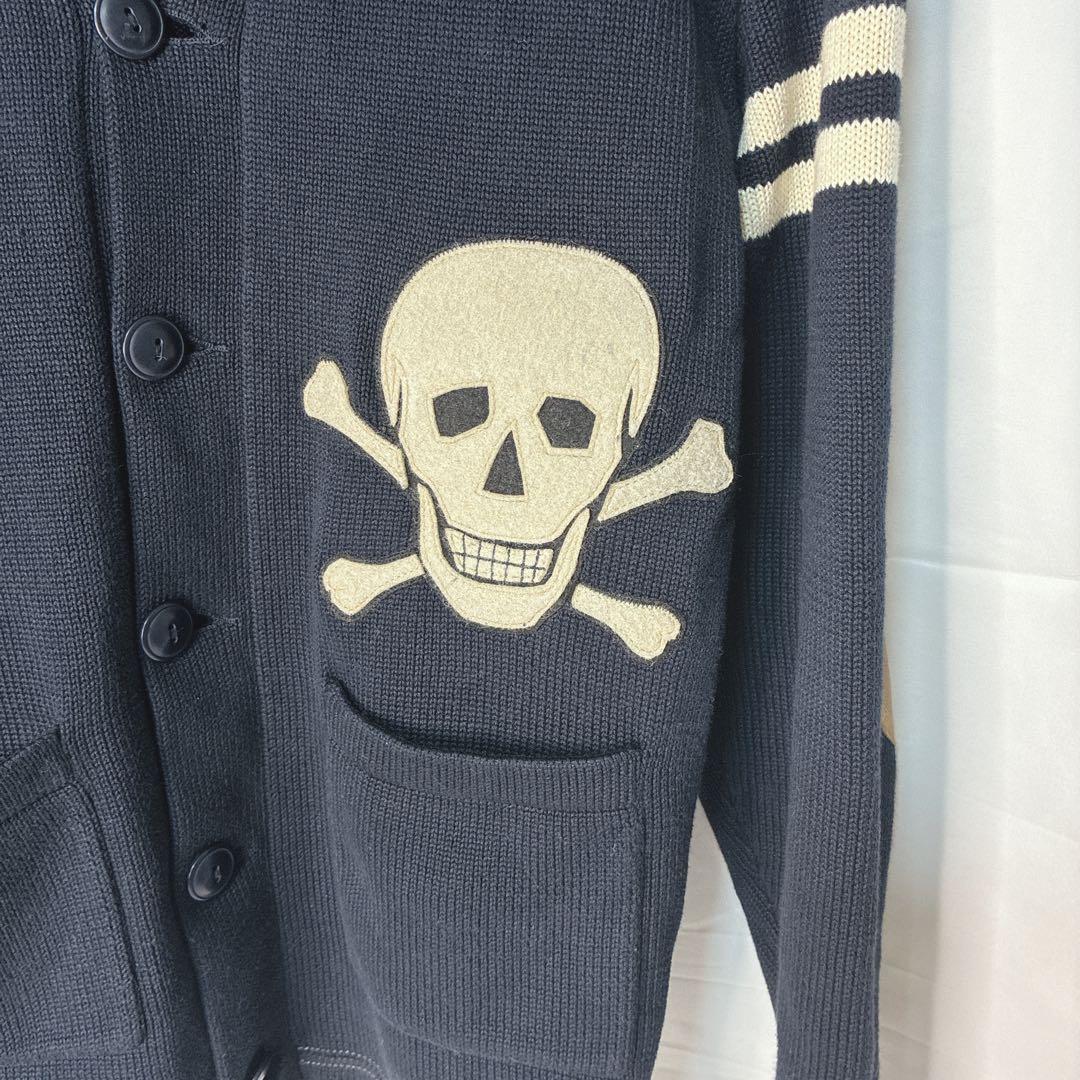 【希少】廃盤品 RUGBY スカル カーディガン S ヴィンテージ RL y2k