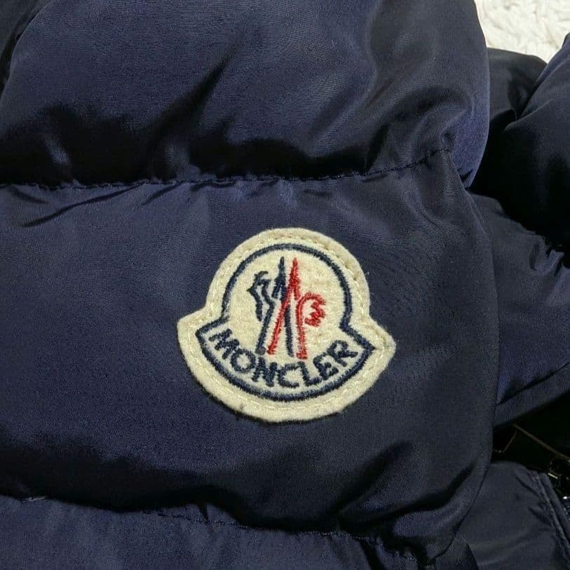 【美品】MONCLER FLAMMETTE ダウンジャケット ネイビー