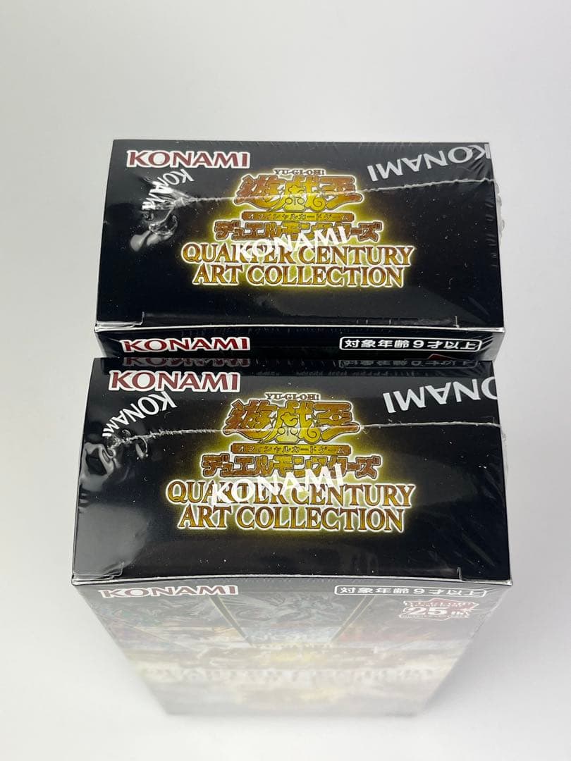 遊戯王 クォーターセンチュリーアートコレクション 2BOX シュリンク付き