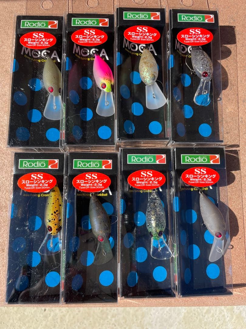 Rodio モカ クランクベイト 8個セット Type:DR