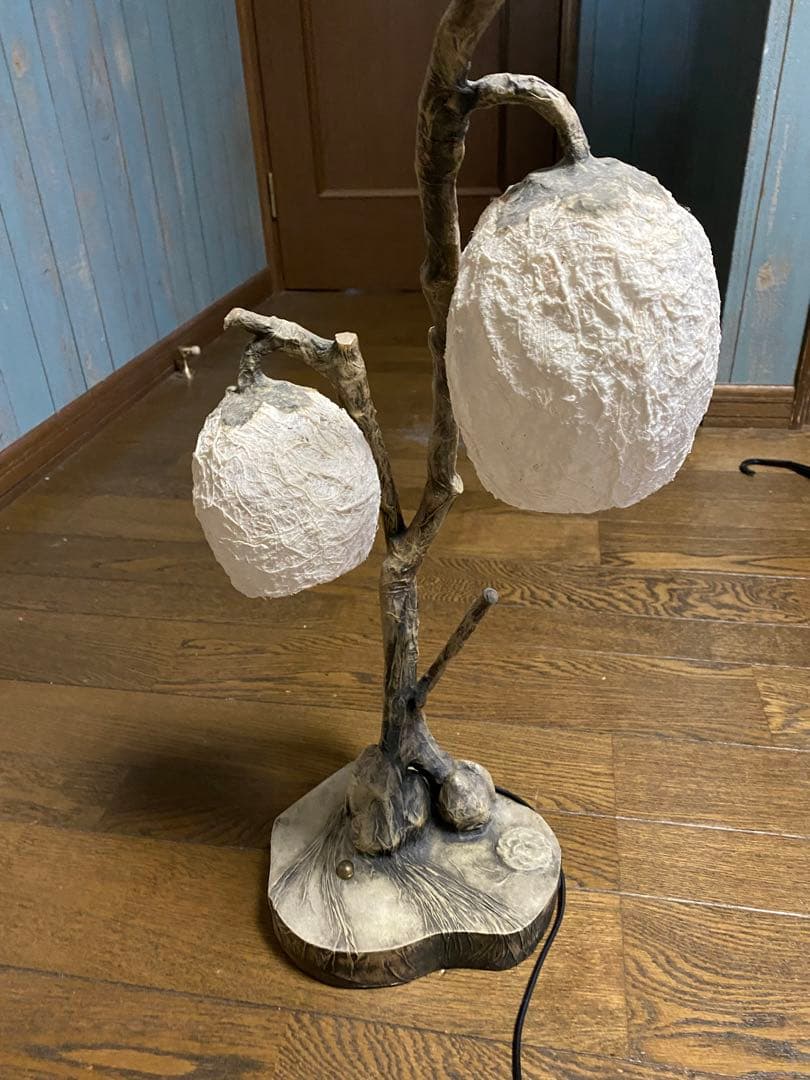 和紙　ランプスタンド　海外購入