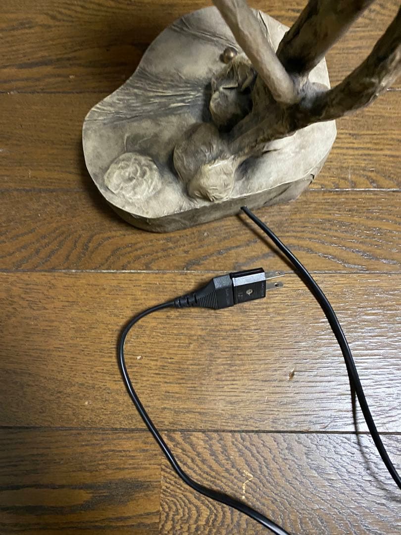 和紙　ランプスタンド　海外購入