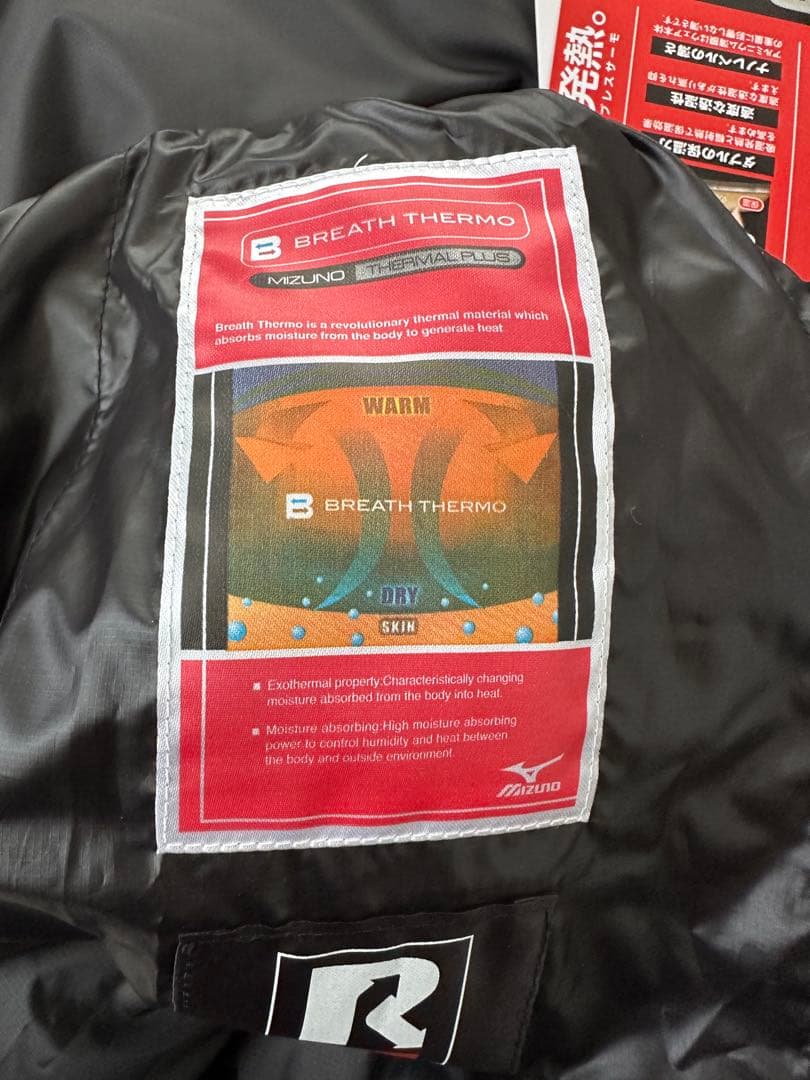 Mizunoブレスサーモ ダウンパンツ サイズWL
