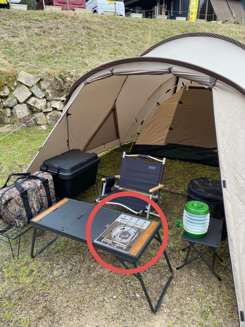  Peak フラットバーナー IGT アウトドアカセットコンロ