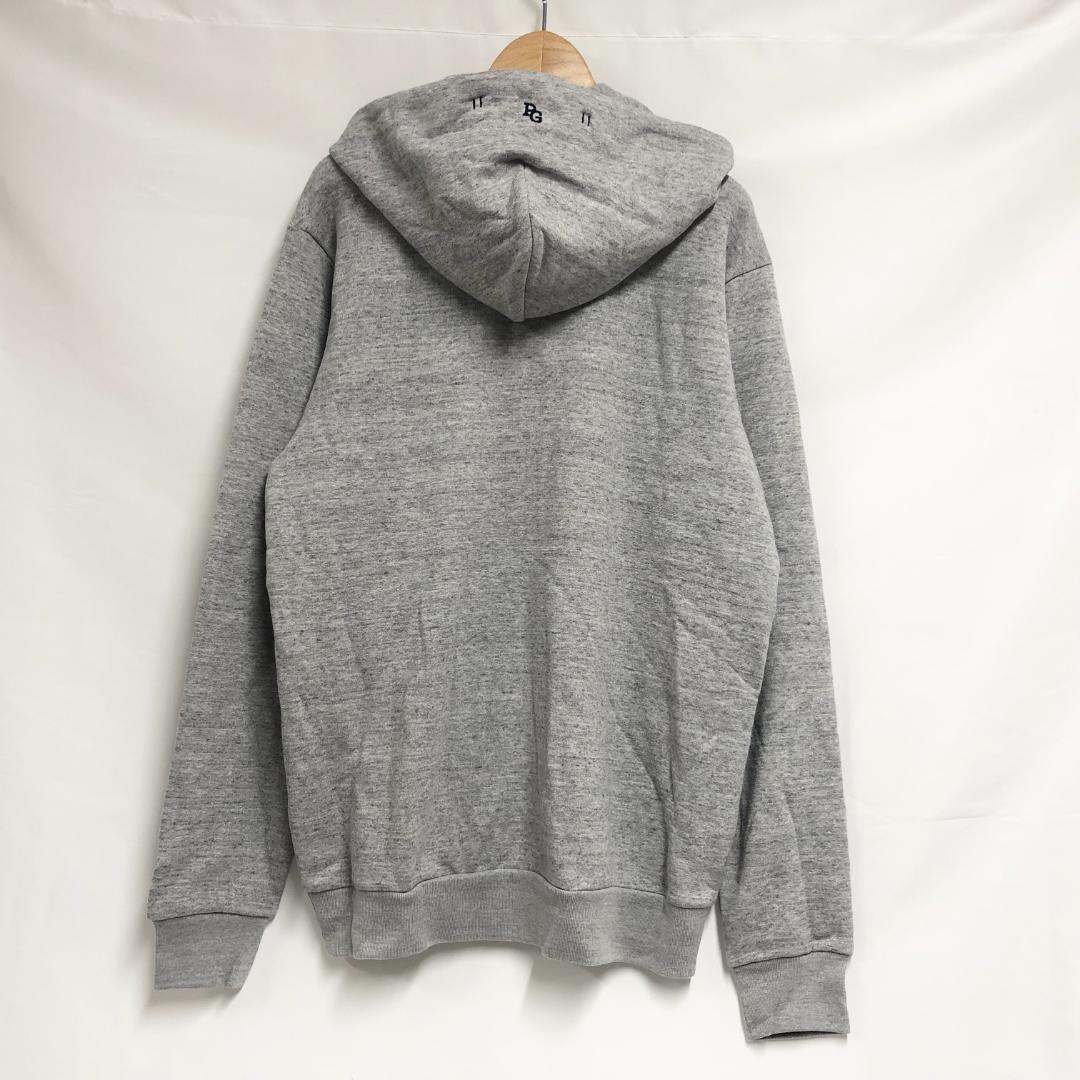 ○★新品未使用　PEARLY GATES　吊り裏毛フルジップパーカー　4　グレー