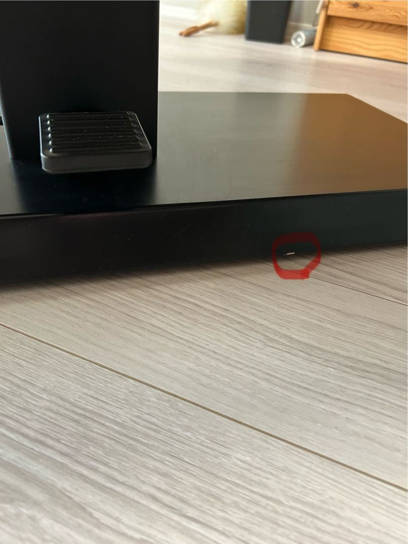 ニトリ　ガス圧式　昇降テーブル/ダイニングテーブル120㎝幅