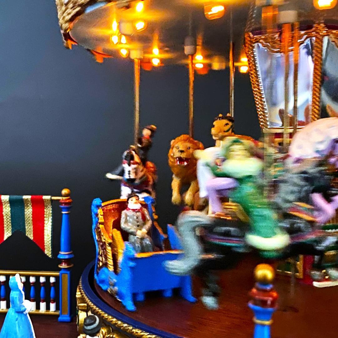 【レア】ミスタークリスマス★メリーゴーランド★オルゴール★カルーセル