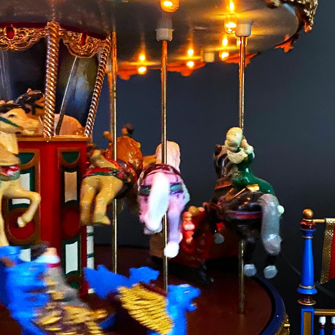 【レア】ミスタークリスマス★メリーゴーランド★オルゴール★カルーセル