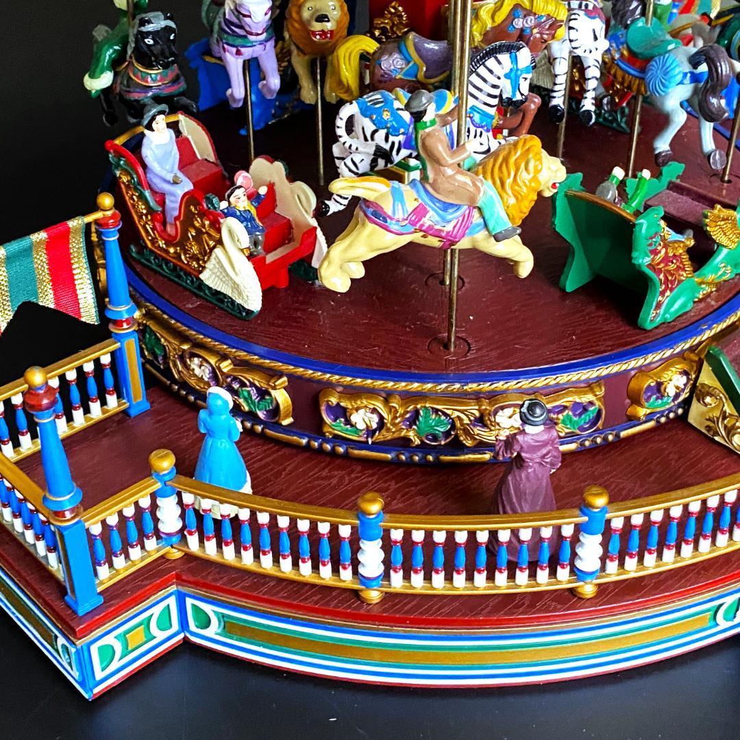 【レア】ミスタークリスマス★メリーゴーランド★オルゴール★カルーセル