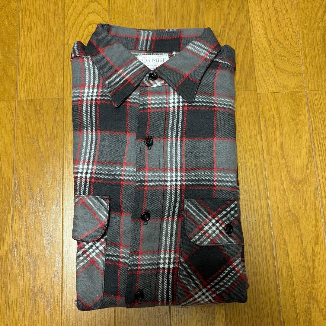 未使用 ビンテージ デッドストック BIG MIKE ネルシャツ