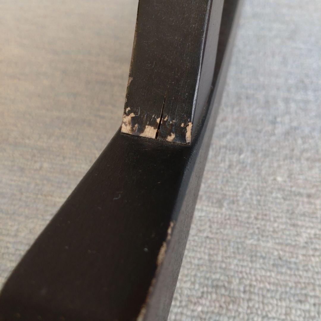 【飛騨家具】ダークブラウン ロッキングチェア アンティーク家具　レトロ