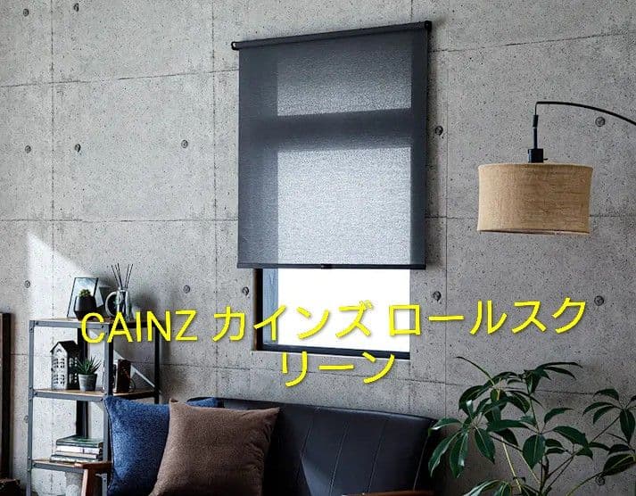 カインズ CAINZ ロールスクリーン ブラック マグネットパーツ