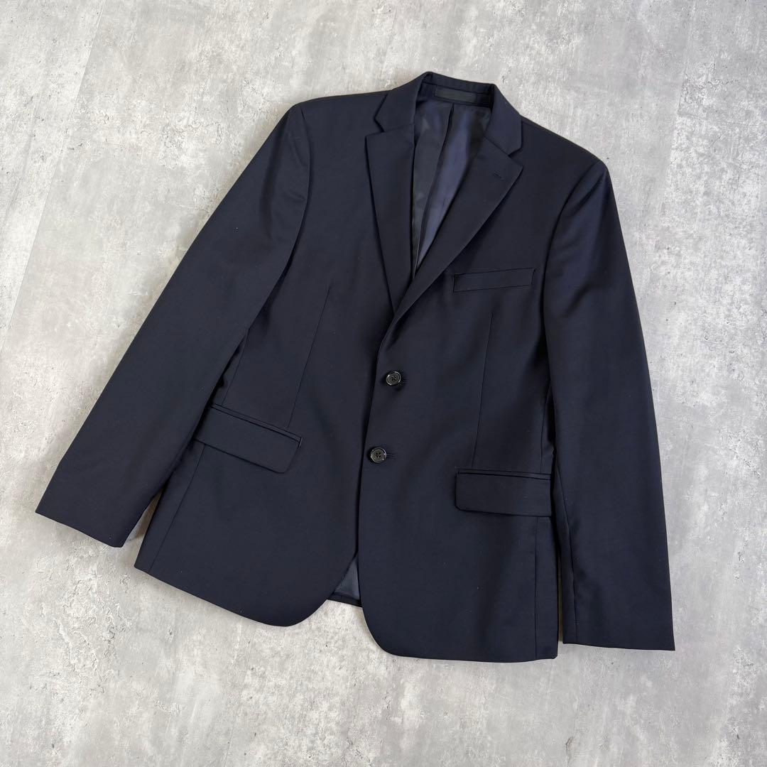 未使用品 ローレンラルフローレン ウールセットアップスーツ ネイビー レディース