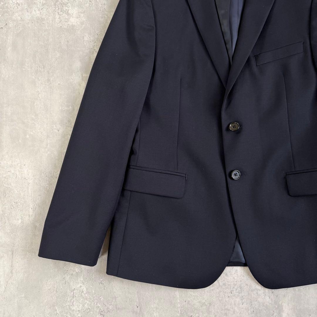 未使用品 ローレンラルフローレン ウールセットアップスーツ ネイビー レディース