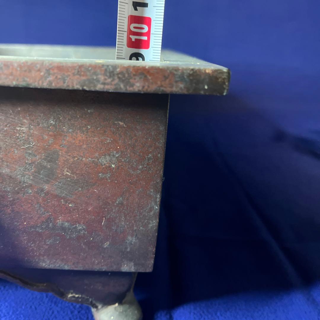 水盤　花器　中国古美術　古銅　真鍮