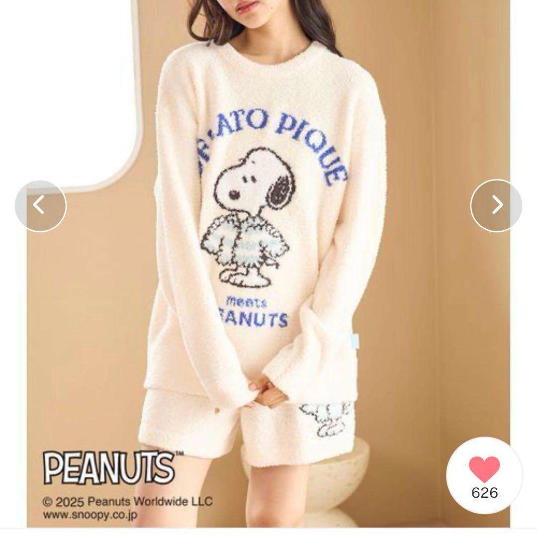 gelato pique スヌーピー ルームウェア