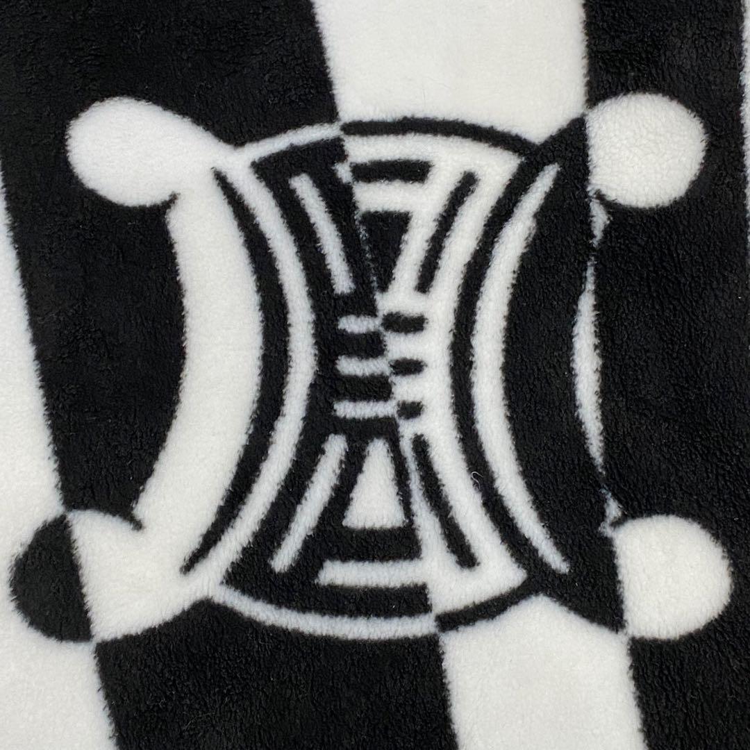 【CELINE】セリーヌ　ゼブラ柄 毛布　ブランケット